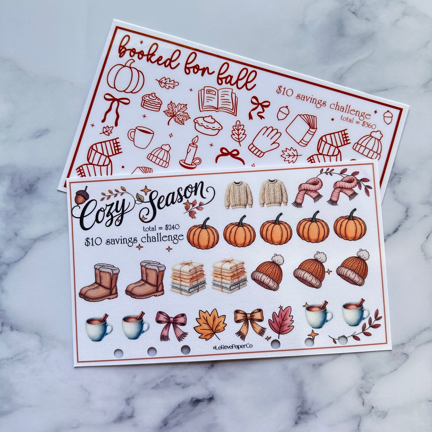 Booked for Fall Savings Challenge