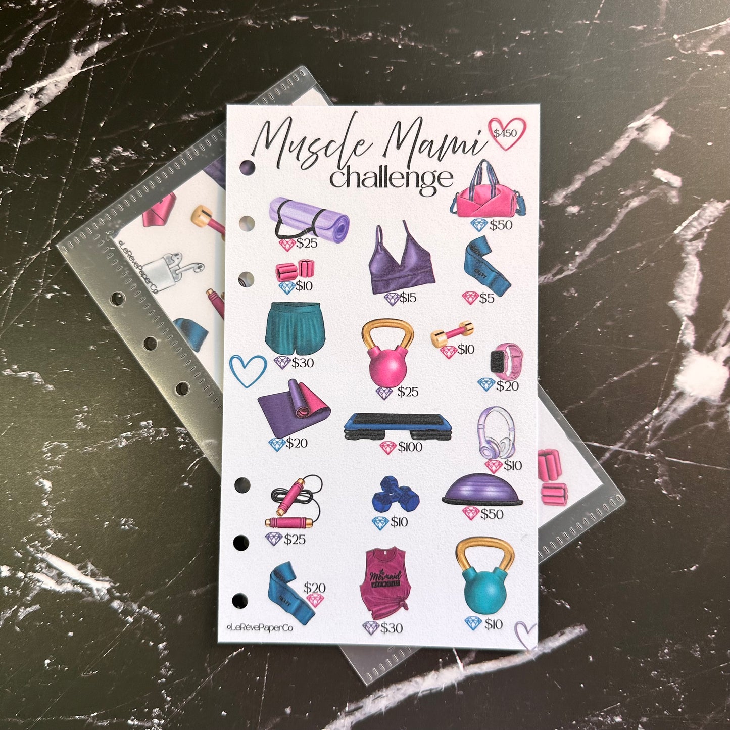 Muscle Mami Savings Challenge