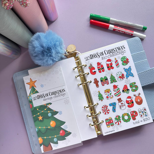 25 Days of Christmas Savings Challenge