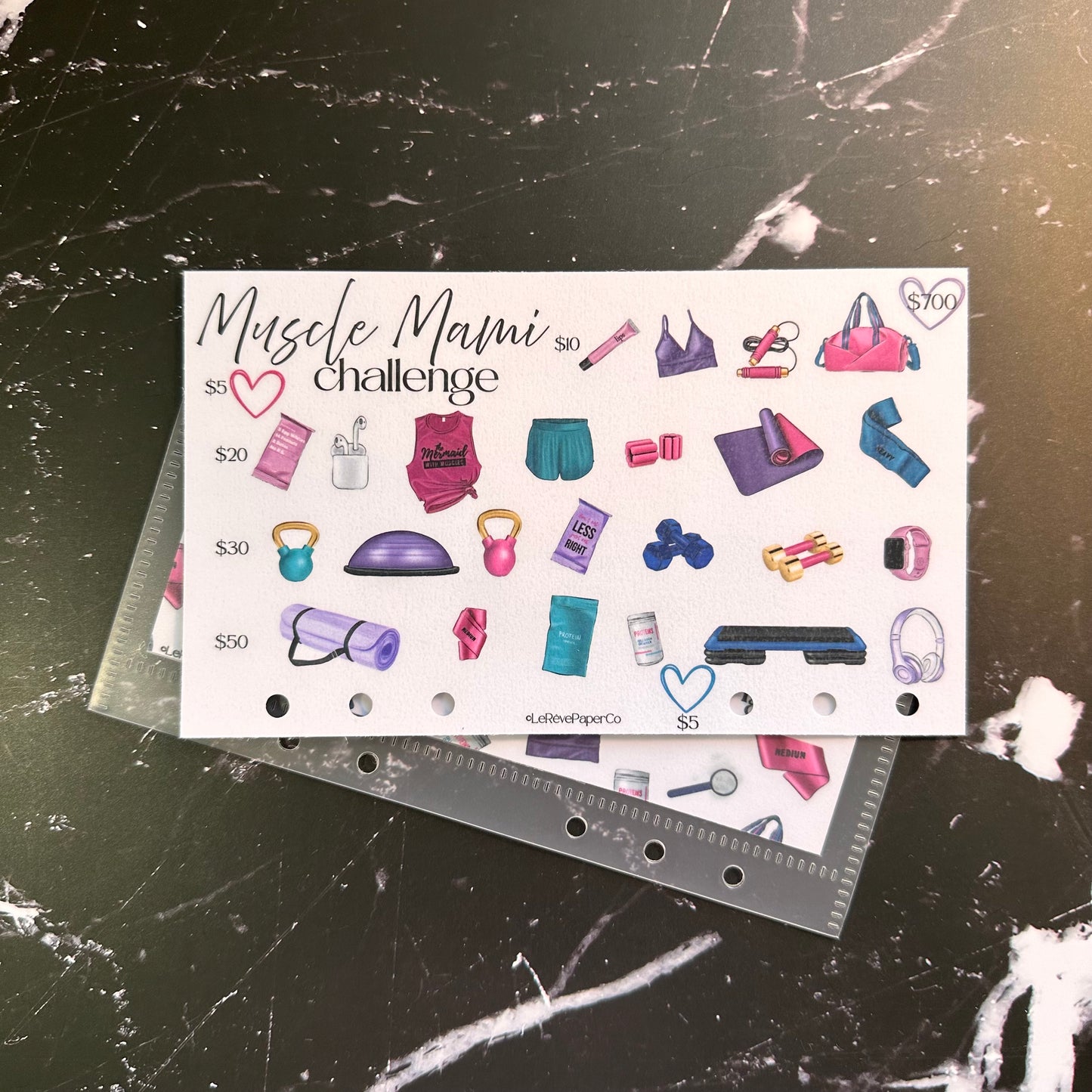 Muscle Mami Savings Challenge