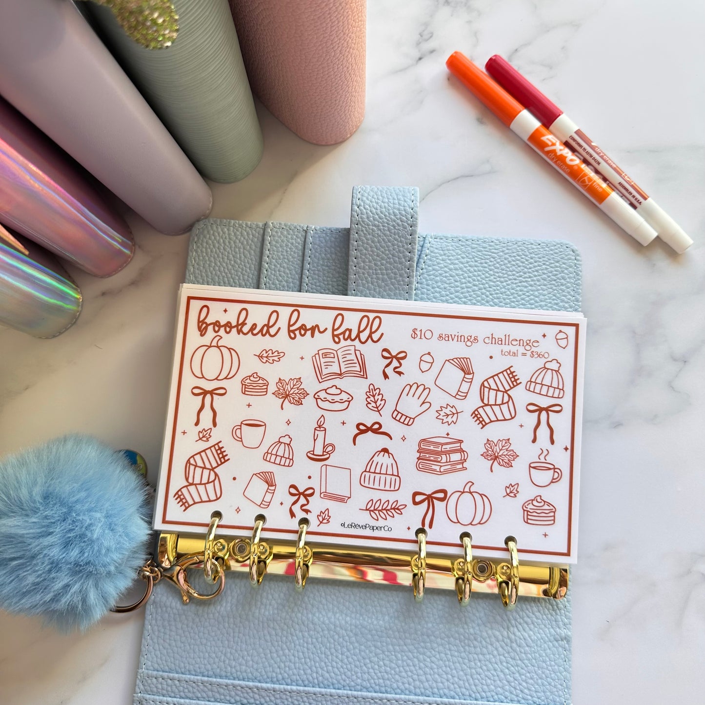 Booked for Fall Savings Challenge