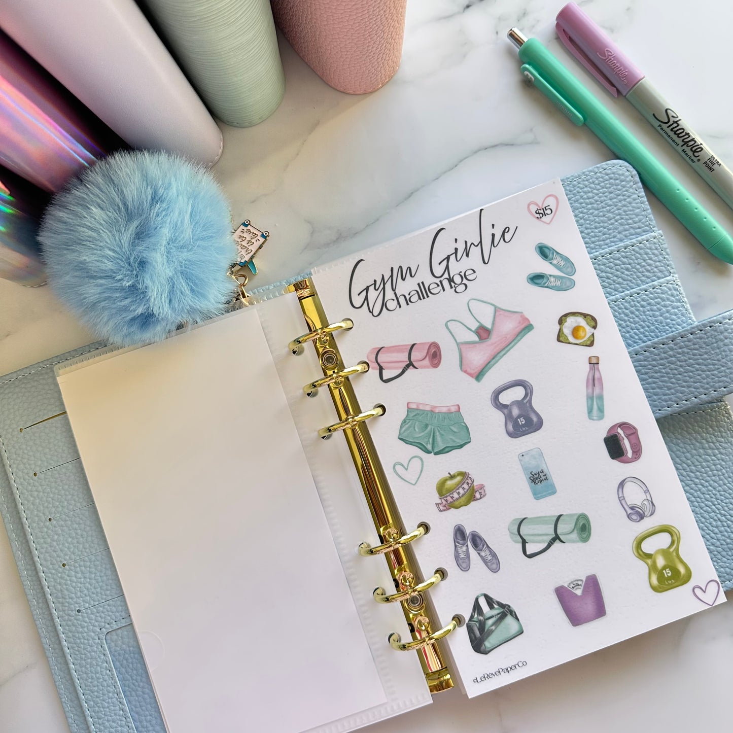 Gym Girlie Savings Challenge