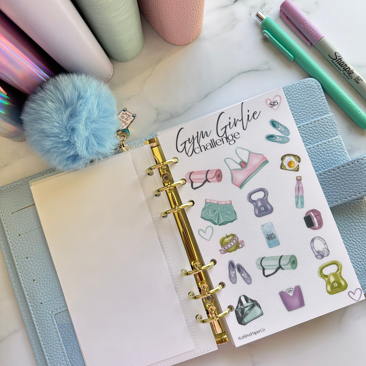 Gym Girlie Savings Challenge