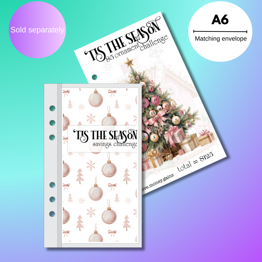 Tis the Season Christmas Savings Challenge