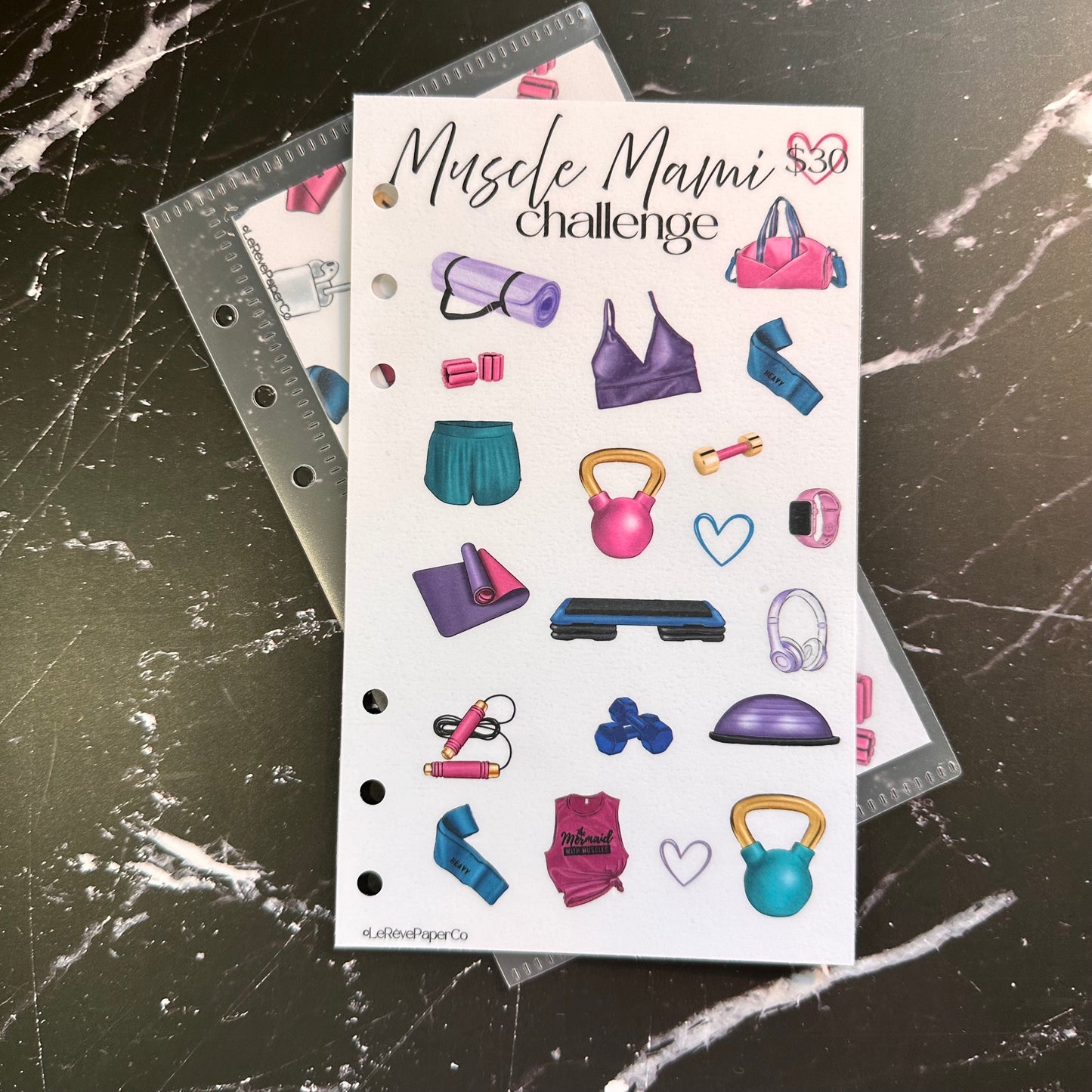 Muscle Mami Savings Challenge