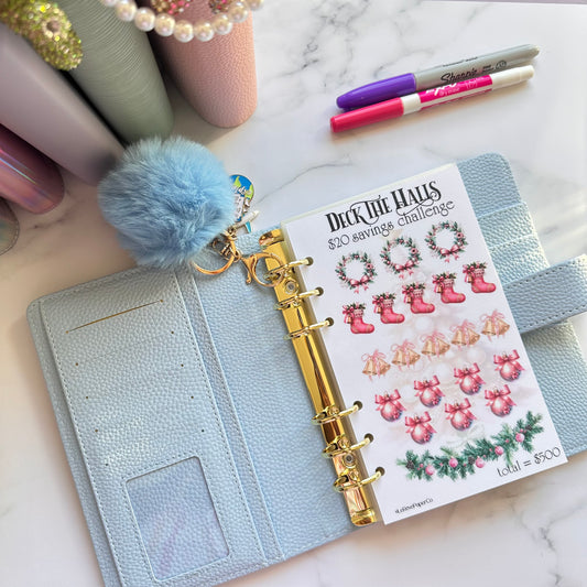 Deck the Halls Savings Challenge | Christmas Cash Tracker
