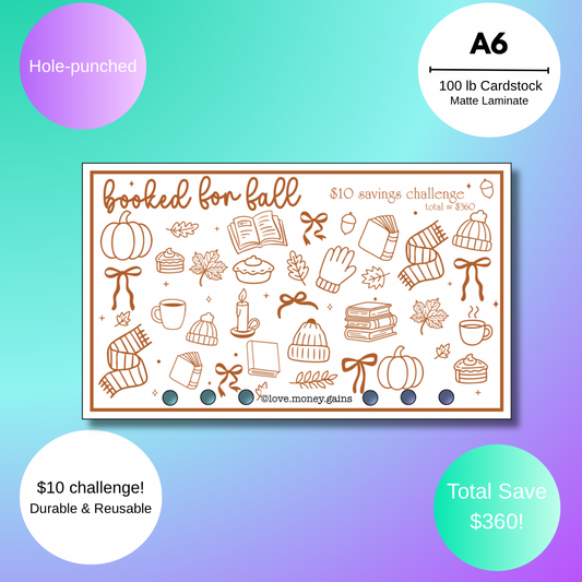 Booked for Fall Savings Challenge