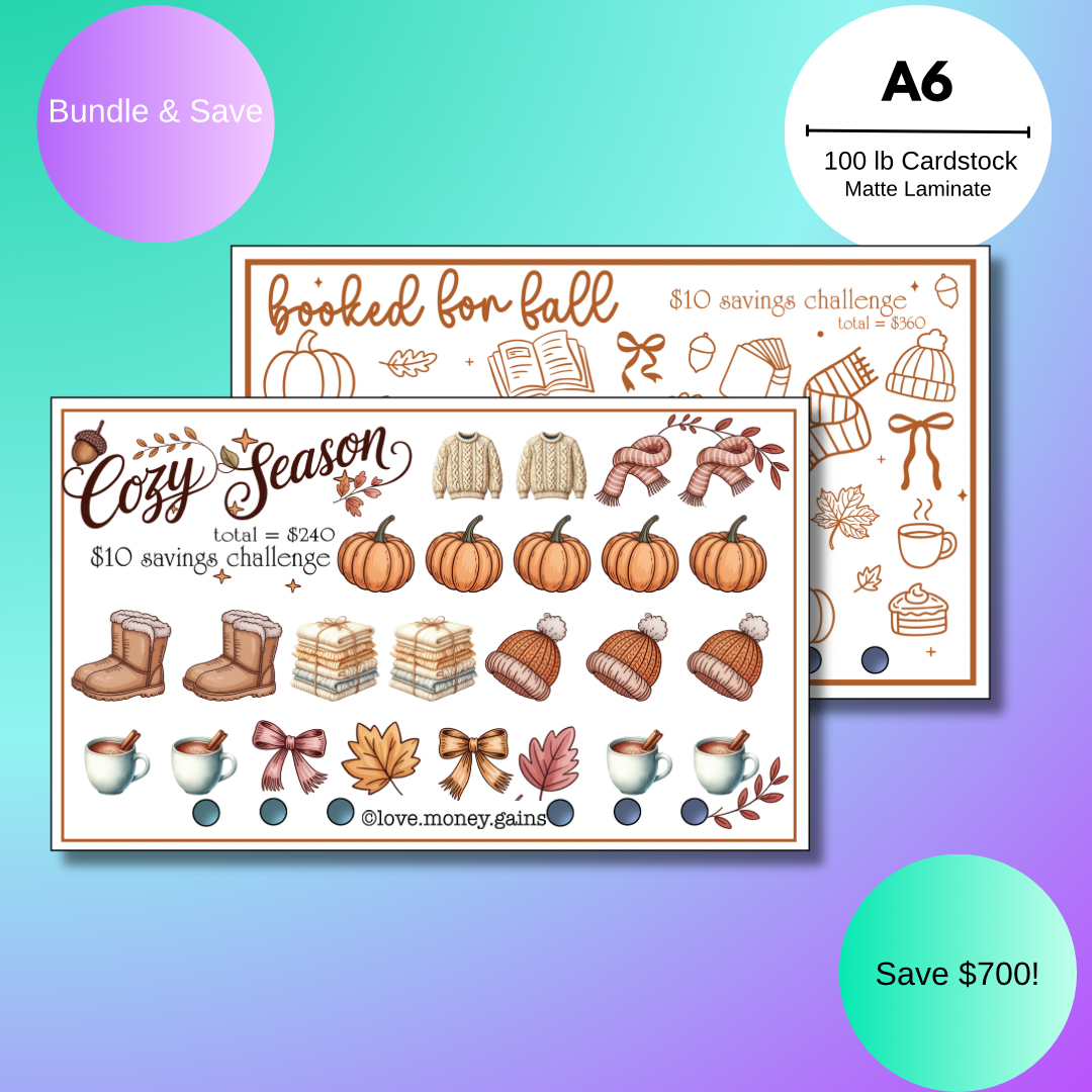 Booked for Fall Savings Challenge