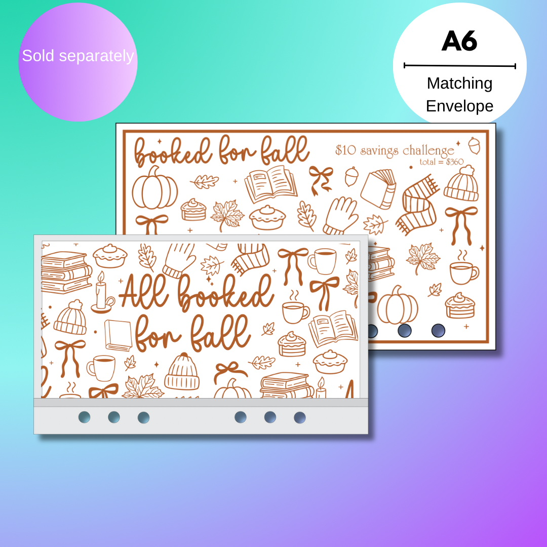 Booked for Fall Savings Challenge