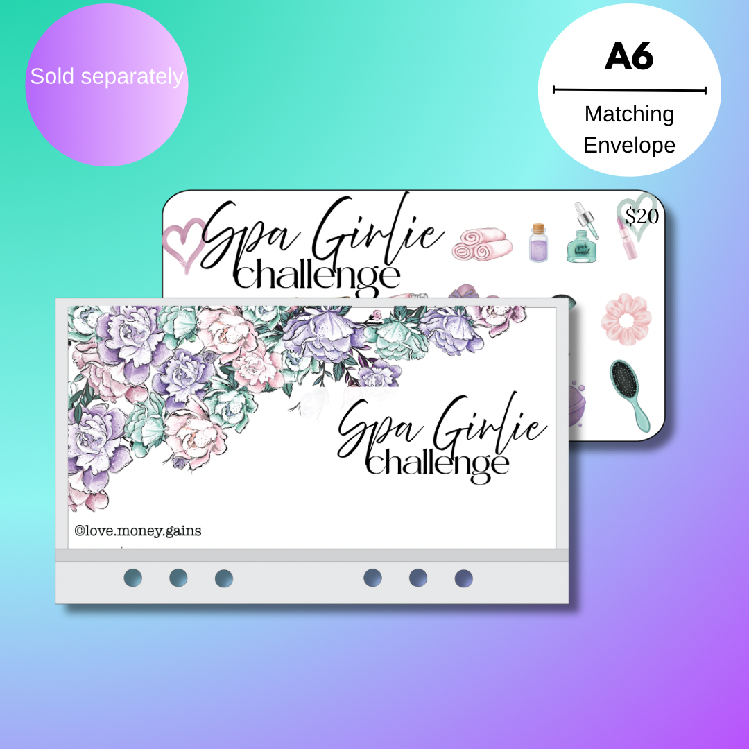 Spa Treatment Challenge Envelope