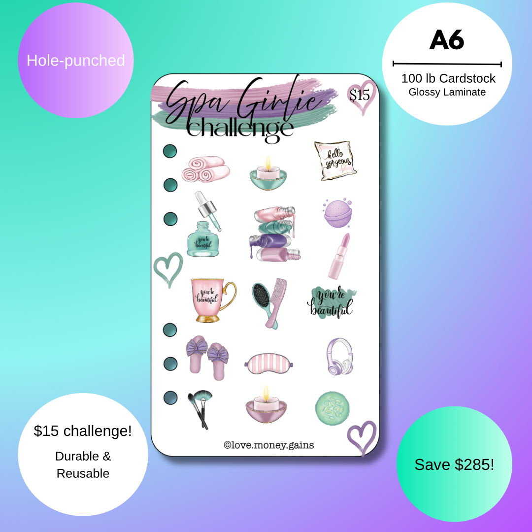 Spa Treatment Savings Challenge