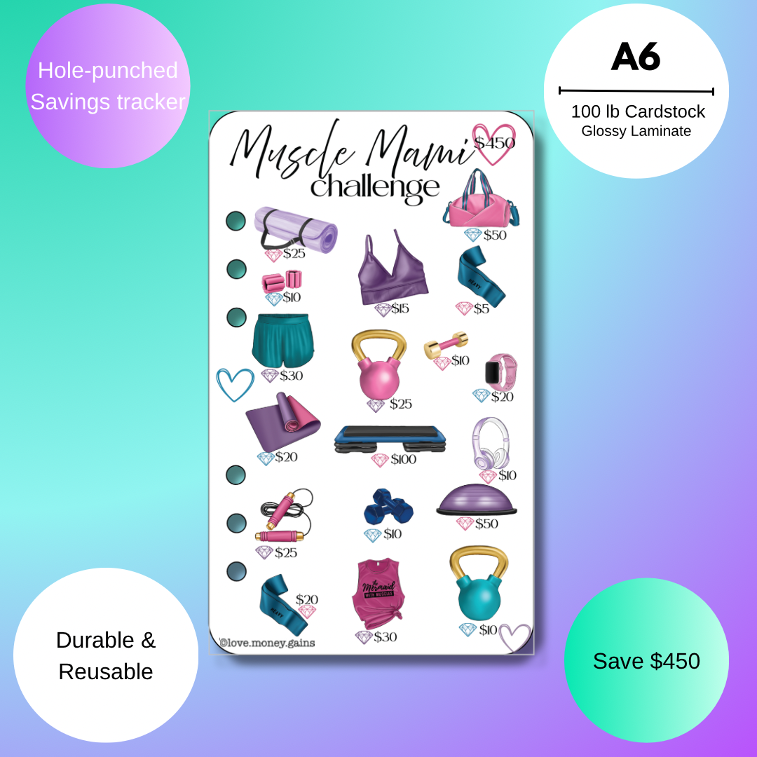 Muscle Mami Savings Challenge