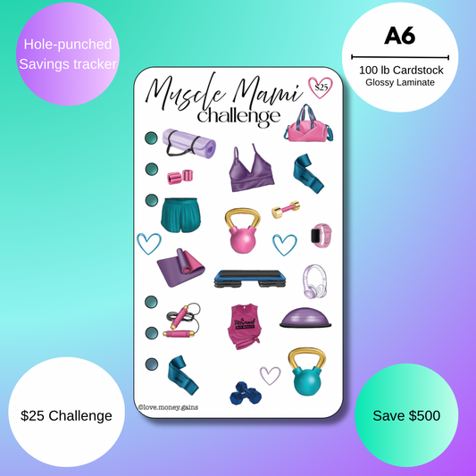 Muscle Mami Savings Challenge